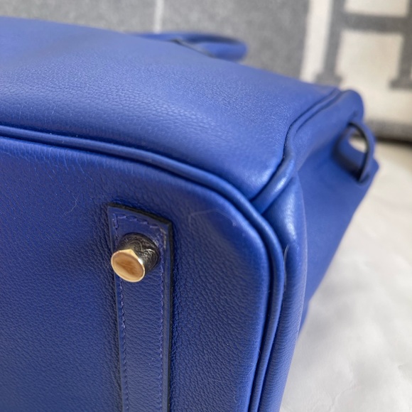 Birkin 30 bleu saphir SOLD - Picture 4 of 13